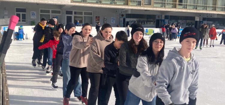 Exkursion der 3A zum Wiener Eislaufverein